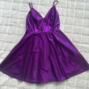 Lulu's Sparkle & Flare Dress